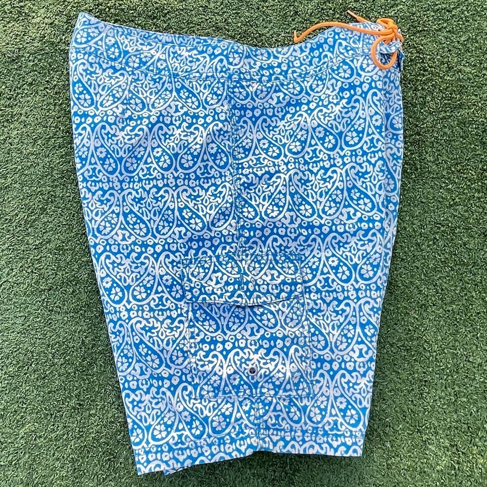 JCREW mens swim trunks size 33 Preowned Vegas summer pool party beach Laughlin - Picture 4 of 5